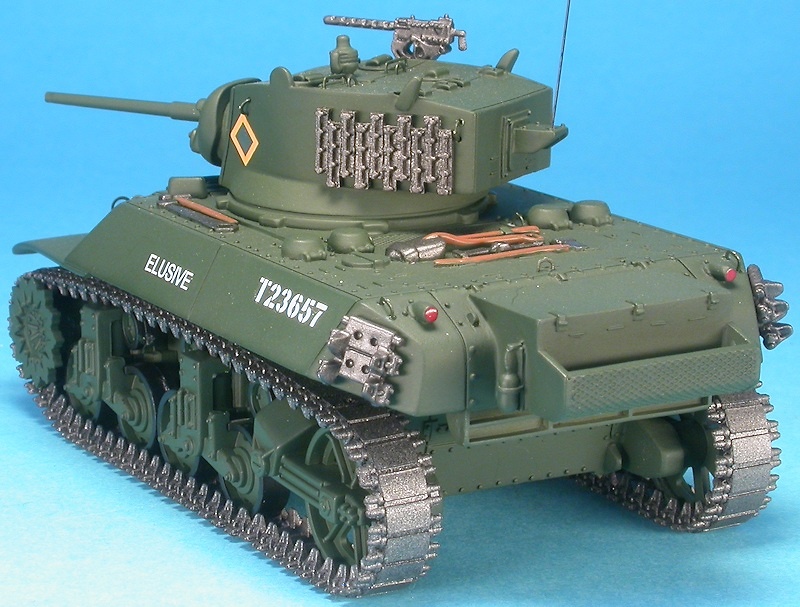 US M3A3 Stuart, 7th Armored Div., Normandy, June, 1944, 1:48, Gasoline 