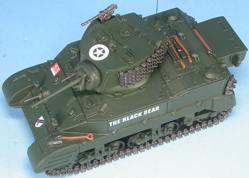 US M5A1 Stuart, 6th guards tank brigade, Opération Véritable Forêt de Reichswald, 1945, 1:48, Gasoline 