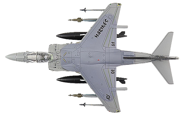 V-8B Harrier II Plus, USMC VMA-214 Black Sheep, WE01, Kandahar Airfield, Afghanistan, November 2009, 1:72, Hobby Master 