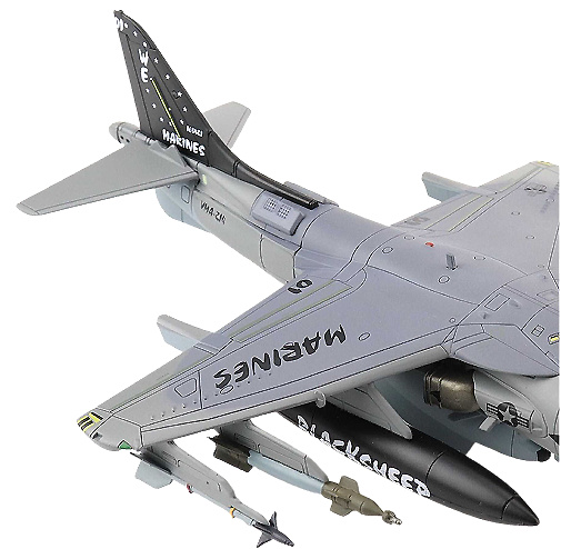 V-8B Harrier II Plus, USMC VMA-214 Black Sheep, WE01, Kandahar Airfield, Afghanistan, November 2009, 1:72, Hobby Master 