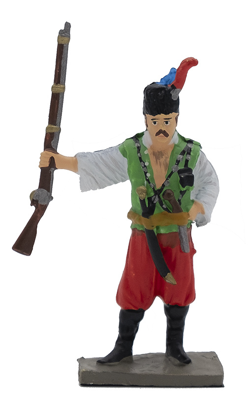 Venetian Carabiniere, Battle of Corfu, 1716, 1:32, Leo Models 