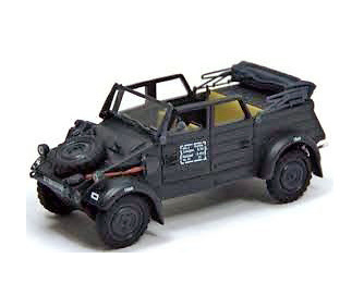 Volkswagen VW Kubel Type 82, Convertible, 1940, 1:43, Cararama 