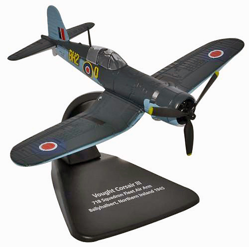 Vought Corsair, 718 Naval Air Squadron, Ballyhalbert, Ireland, 1945, 1:72, Oxford 