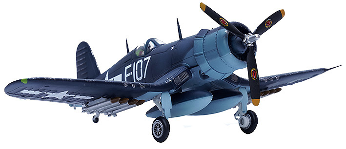 Vought F4U Corsair, USMC VMF-224, Fighting Bengals, Phillip DeLong, 1945, 1:72, Legion 