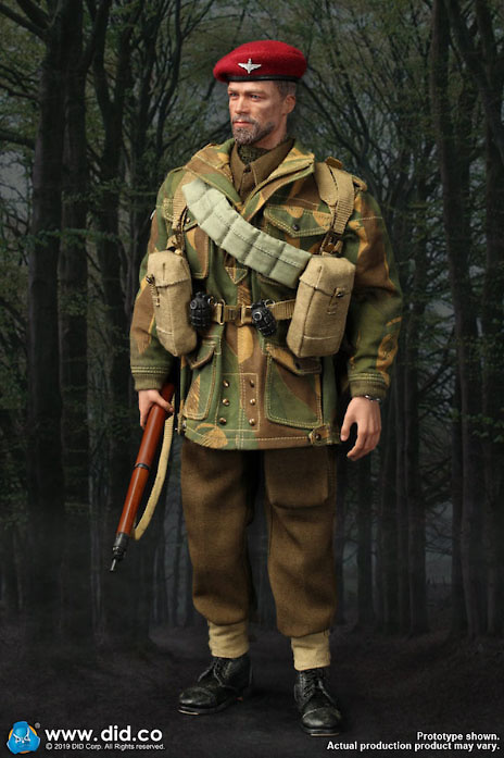 WWII British 1st Airborne Division Red Devils Sergeant Charlie, 1:6, Did 