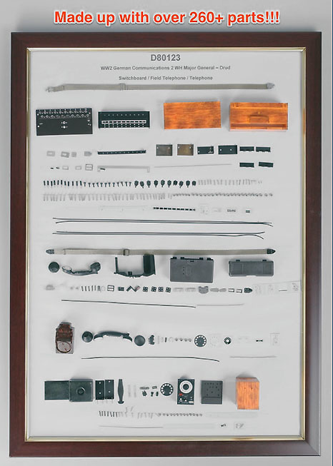 WWII German Communications Set 2 WH Major General Drud, 1:6, Did 