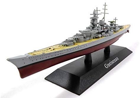 Warship Gneisenau, 1: 1250, DeAgostini 