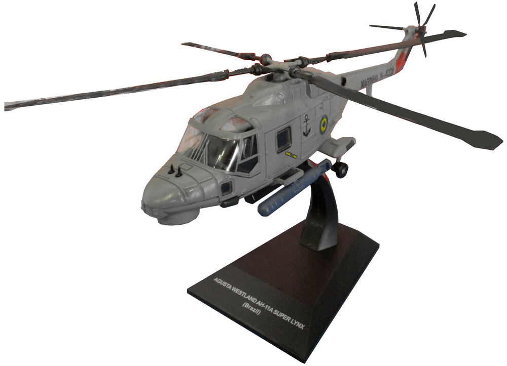 Westland AH-11A Super Lynx Helicopter, Marina do Brasil, 1:72, Planeta DeAgostini 