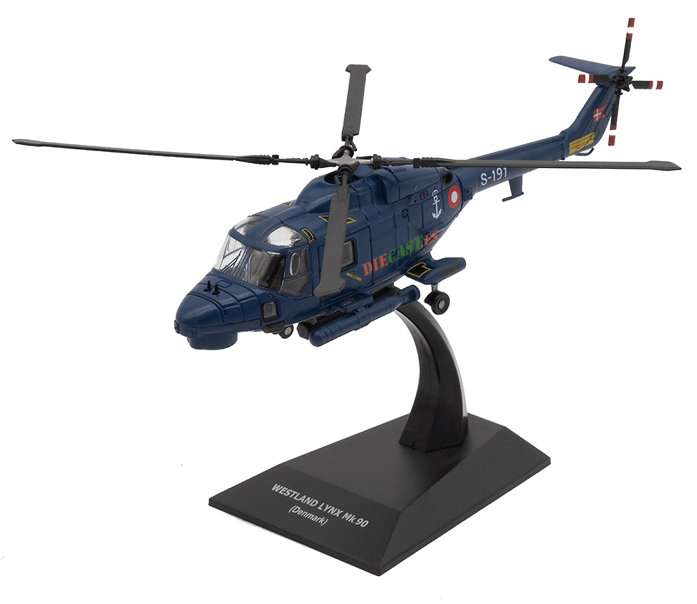 Westland Lynx Mk.90 helicopter, Denmark, 1:72, Planet DeAgostini 