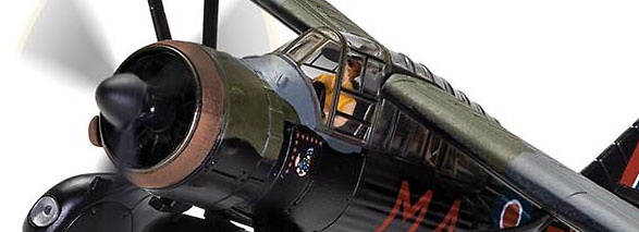 Westland Lysander Mk.IIIA(SD) V9822, RAF No.161 Squadron, Special Operations, 1:72, Corgi 