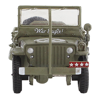 Willys Jeep, US Army, General George Patton, 1945, 1:72, Hobby Master 