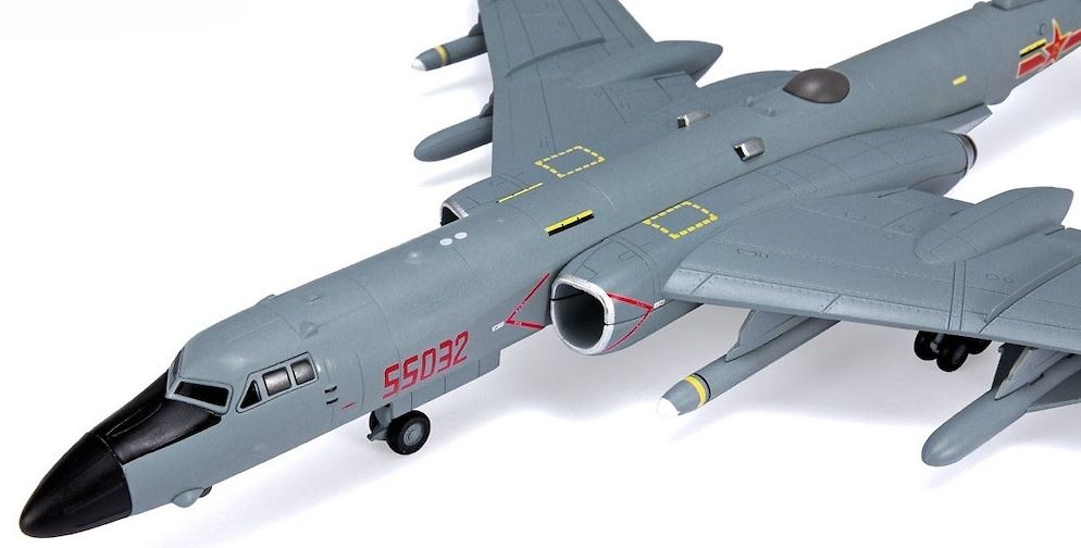 Xian H-6K bomber, PLAAF, Chinese Air Force, 55032, 1:72, Air Force One 