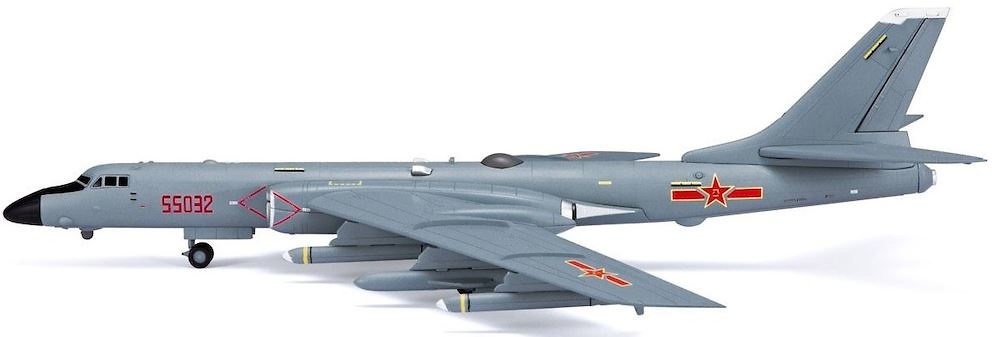 Xian H-6K bomber, PLAAF, Chinese Air Force, 55032, 1:72, Air Force One 