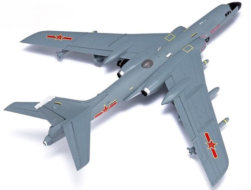 Xian H-6K bomber, PLAAF, Chinese Air Force, 55032, 1:72, Air Force One 