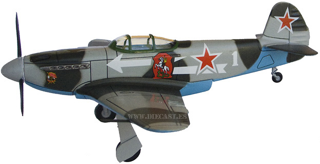 YAK-3, General N. Zakharov, 1944/45, 1:72, Altaya 