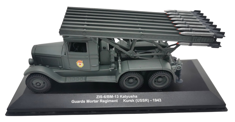 ZIS-6/BM-13 Katyusha Guards Mortar Regiment, Kursk (USSR), 1943, 1:43, Atlas 