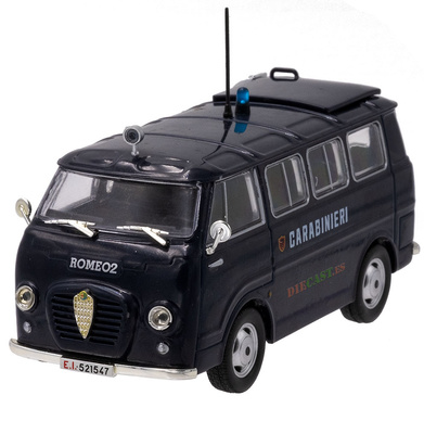 Alfa Romeo 2, 1966, 1/43, Carabinieri Collection