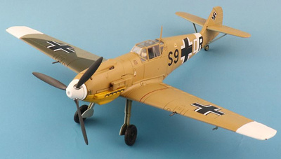 BF 109E-7 'Jabo' 7./ZG1. Ribia, 1942, 1:48, Hobby Master