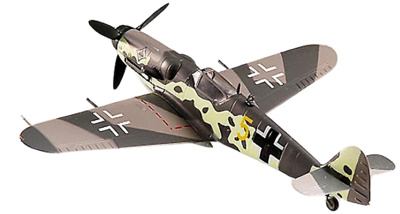 BF-109G-6 JG53, Germany, 1945, 1:72, Easy Model