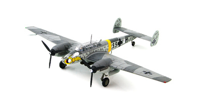 BF 110E S9+AM, 4. Staffel,  ZG 1, Winter 1941/42, 1:72, Hobby Master