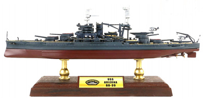 Battleship USS Arizona BB-39, Pearl Harbor, 1941, 1: 700, Forces of Valor