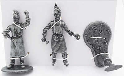 Blacksmith with Anvil, Hammer and Horseshoe, Blacksmith's Assistant, 1:24, Atlas Editions