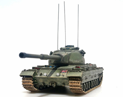 British FV 214 Conqueror  Mk.II, 1955-59, 1:72, Panzerstahl