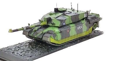 Challenger 2, Royal Scots Dragoon Guards Regiment, Kosovo, 2003, 1:72, Altaya