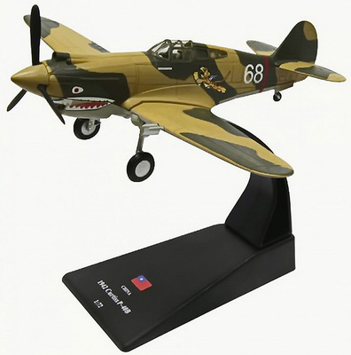 Curtiss P-40 Warhawk, AVG Flying Tigers, 1942, 1:72, Amercom