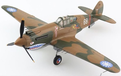 Curtiss P-40B Warhawk, AVG, White 68, Charles Older, Kunming, China, 1942, 1:48, Hobby Master