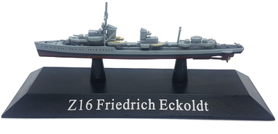 Destroyer Z16 Friedrich Eckoldt, Kriegsmarine, 1938, 1: 1250, DeAgostini