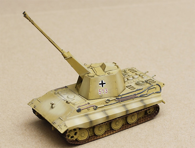 E-75 Flakpanzer with FLAK 55, Germany WWII, 1945, 1:72, Modelcollect