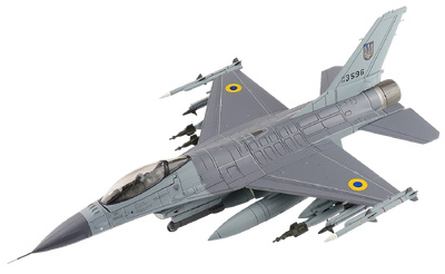 F-16AM Fighting Falcon, Ukrainian Air Force, Ukraine, 2024, 1:72, Hobby Master