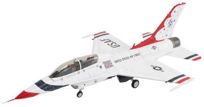 F-16D Fighting Falcon, USAF Thunderbirds 7, Nellis AFB, Nevada, 2017, 1:72, Hobby Master