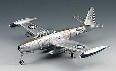 F-84G Thunderjet, 455th Tactical Fighter Wing, 1:72, Sky Max