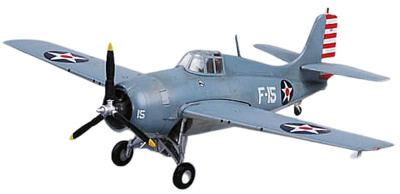 F4F Wildcat,  VF-3 USS Lexington, 1:72, Easy Model