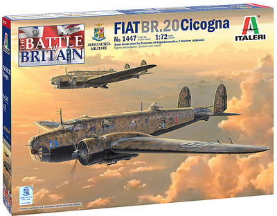 FIAT BR.20 Cicogna, 1:72, Italeri