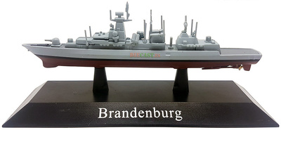 Frigate F123 Brandenburg class # F215, Deutsche Marine, 1995, 1: 1250, DeAgostini