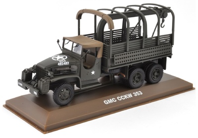 GMC CCKW 353 Wrecker, 101st Airborne Division, Bastogne (Belgium), 1944, 1:43, Atlas