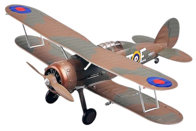 Gladiator Mk.I, 112 Sqn , RAF RT-E, K6135, 1:72, Easy Model