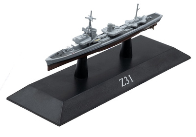 Hamburg Class Destroyer, Bundesmarine, 1960, 1: 1250, DeAgostini