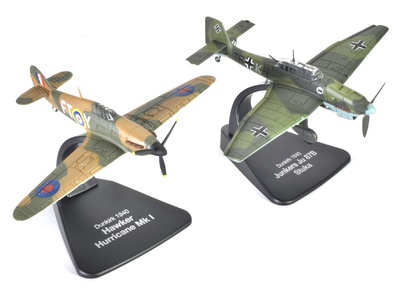 Hawker Hurricane Mk. I + Junkkers Ju 87B Stuka, Dunkirk 1940, 1:72, Atlas