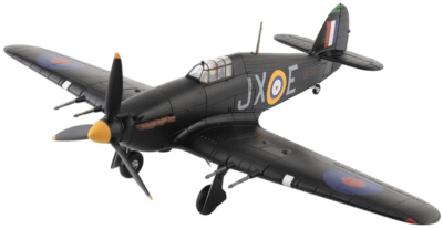 Hawker Hurricane Mk.IIc B581, Lt. Karel M. Kuttlelwasher, No.1 Sqd, Tangmere, 1942, 1:48, Hobby Master