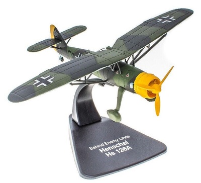 Henschel Hs 126A, Behind Enemy Lines, 1:72, Atlas