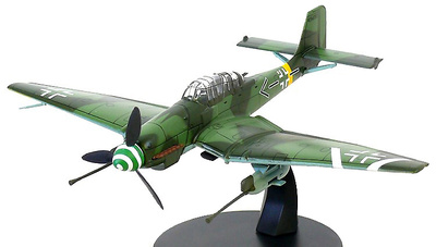 Junkers Ju 87G-1 Stuka, Hans Ulrich Rudel, Group III./St. G 2, Eastern Front, 1944, 1:72, Altaya