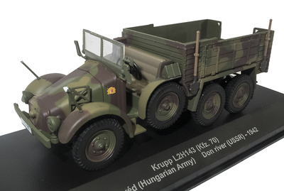 Krupp L2H143 (Kfz.70), Honvéd, Hungarian Army, Don River, USSR, 1942, 1:43, Atlas