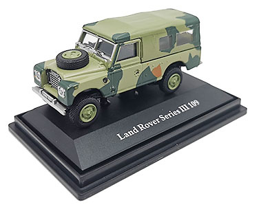 Land Rover Series III 109, Camouflage, 1:72, Cararama