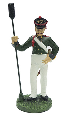 Life Artillery Brigade NCO Gunner, 1812, 1:32, Eaglemoss