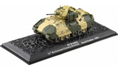 M2 Bradley, 24th Mechanized Cavalry Division, Saudi Arabia, 1991, 1:72, Altaya