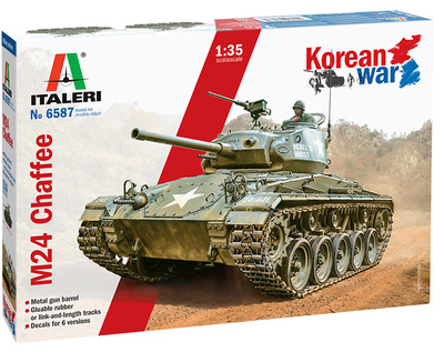 M24 Chaffee, Korean War, 1:35, Italeri